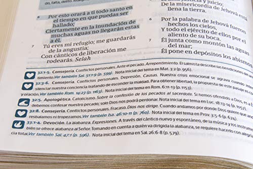 Rvr 1960 Biblia del Pescador Letra Grande, Caoba Símil Piel