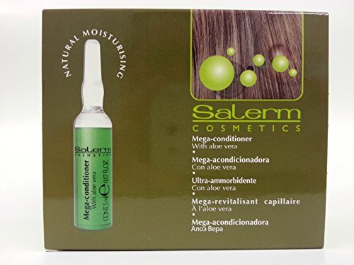 SALERM AMPOLLA MEGA ACONDICIONADORA Reestructurante MOISTURISING 12 x 5 ml