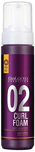 Salerm Cosmetics Curl Foam 02 Espuma Ligera de Fijación - 200 ml