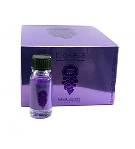 Salerm Cosmetics Grapeology Aceite Natural - Paquete de 12 x 10 ml - Total: 13.00ml