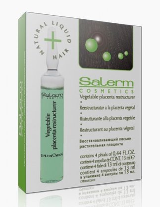 SALERM PLACENTA VEGETAL REESTRUCTURADORA Ampollas 4 x 13 ml