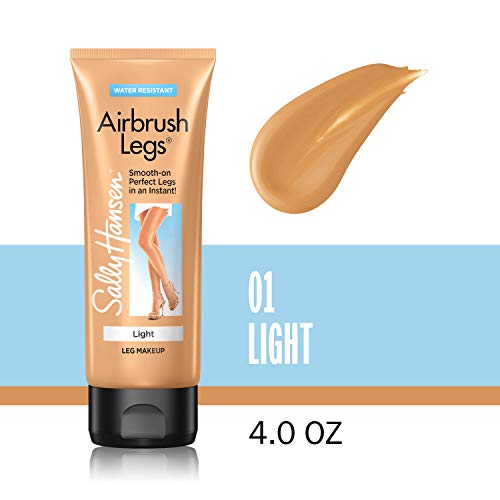 Sally Hansen Airbrush Legs Maquillaje para piernas Loción Tono 001 Muy Claro - 118 ml