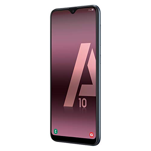 Samsung Galaxy A10 - Smartphone de 6.2" HD Infinity (32 GB, Dual-SIM, 3400 mAh), Color Negro [Versión española]