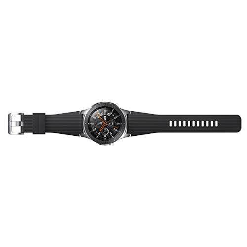 Samsung Galaxy Watch - Reloj Inteligente, LTE - Movistar Orange, Plata, 46 mm- Version española