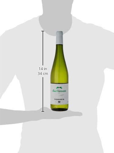 San Valentín, Vino Blanco - 6 botellas de 75 cl, Total: 4500 ml