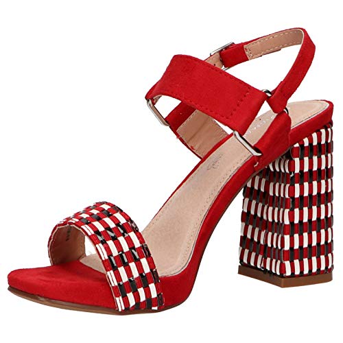 Sandalias Mariamare 67332 Frambuesa - Color - Rojo, Talla - 40