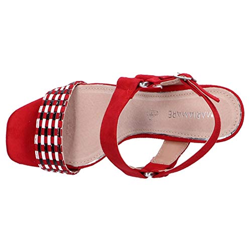 Sandalias Mariamare 67332 Frambuesa - Color - Rojo, Talla - 40