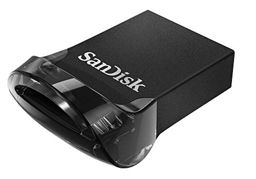 SanDisk Ultra Fit, Memoria flash USB 3.1 de 64 GB con hasta 130 MB/s de velocidad de lectura,Tradicional,Negro,64GB