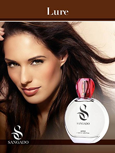 SANGADO Seductora Perfume para Mujeres, Larga Duración de 8-10 horas, Olor Lujoso, Floral Frutal, Francesas Finas, Extra Concentrado (Parfum), Spray de 60 ml, Un Gran Regalo Para Mujeres