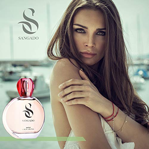 SANGADO Sicilia Perfume para Mujeres, Larga Duración de 8-10 horas, Olor Lujoso, Chipre Frutal, Francesas Finas, Extra Concentrado (Parfum), Spray de 60 ml, Un Gran Regalo Para Mujeres