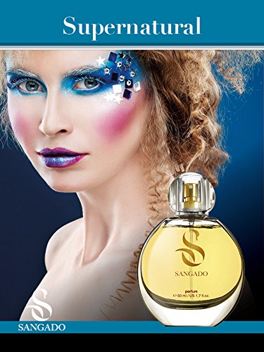 SANGADO Sobrenatural Perfume para Mujeres, Larga Duración de 8-10 horas, Olor Lujoso, Oriental Amaderada, Francesas Finas, Extra Concentrado (Parfum), Spray de 50 ml, Un Gran Regalo Para Mujeres