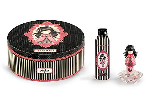 Santorno, Set de Productos Titto Bluni Colonia 75 Vaporizador y Gel Bano Hidratante 200 Acqua Donna (con Estuche)