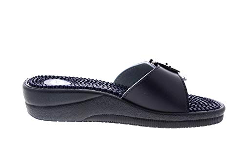 Scholl Chanclas de Playa New Massage Azul 38