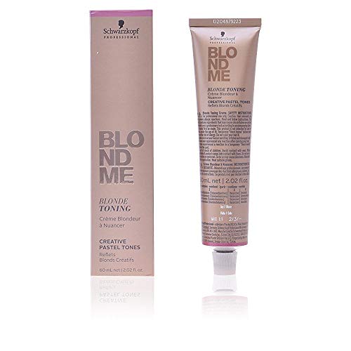 Schwarzkopf Professional Blondme Blonde Toning Tono Ice Tratamiento Capilar - 60 ml