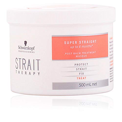 Schwarzkopf Strait Styling Therapy Post Treatment Balm - Cuidado capilar, 500 ml