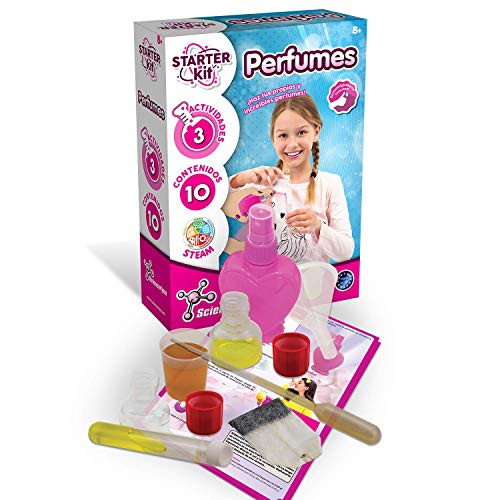 Science4you-Science4you-Starter Kit Perfumes – Juguete Científico y Educativo, Multicolor, 8 Años (80002579)