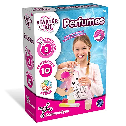 Science4you-Science4you-Starter Kit Perfumes – Juguete Científico y Educativo, Multicolor, 8 Años (80002579)