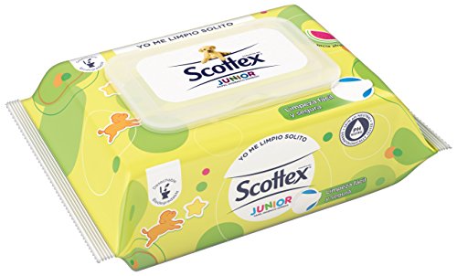 Scottex Junior Papel Higiénico Húmedo - 76 hojas