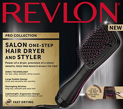 Secador de pelo y plancha, Revlon Pro Collection, de peluquería, en un paso RVDR5212