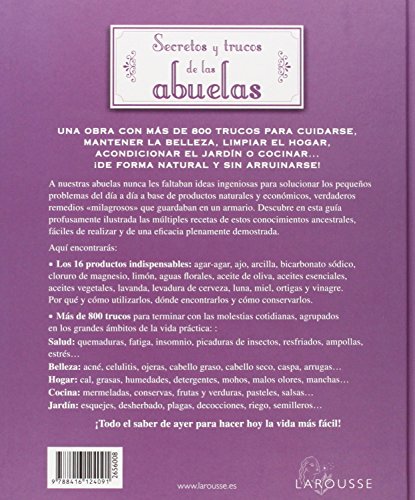 Secretos y trucos de las abuelas (Larousse - Libros Ilustrados/ Prácticos - Ocio Y Naturaleza - Jardinería)