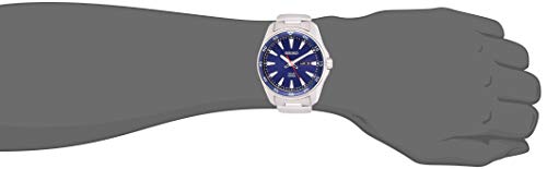 Seiko Reloj Analógico para Hombre de Energía Solar con Correa en Acero Inoxidable SNE391P1