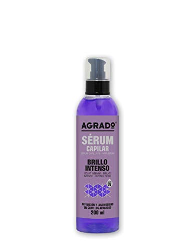 Serum Pelo Seco y Dañado Tratamiento Capilar Anti Encrespamiento Acondicionador Sin Aclarado Filtro UV 200 ml Agrado