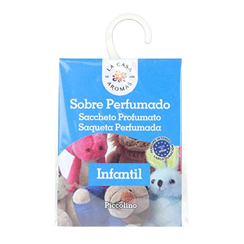 Set de 12 Sobres Perfumados, Bolsitas Aromáticas Aroma Infantil, Saquitos para el Armario, Cajón, Ropa de Bebé, Zapatero, Maleta