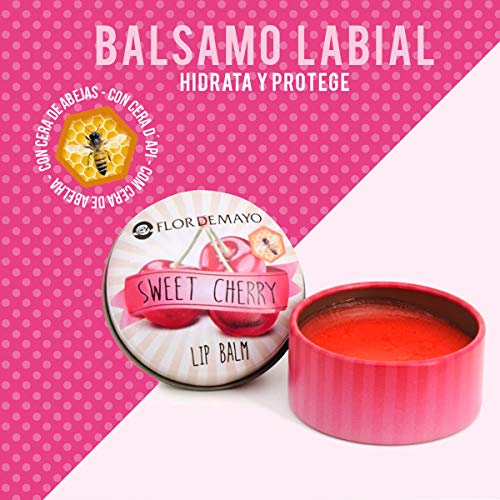 Set Exfoliante Labial Azúcar Sabor Chicle Y Bálsamo Sabor Cereza. Hidrata Y Repara Labios Secos Y Agrietados. Origen Natural