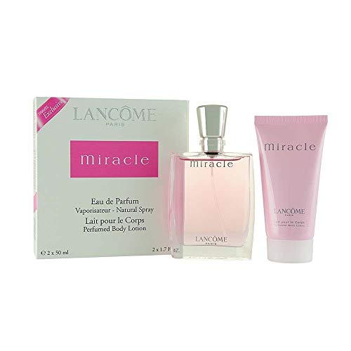 Set Miracle para mujer: Eau de Toilette 50 ml spray + leche corporal 50 ml leche corporal mujer