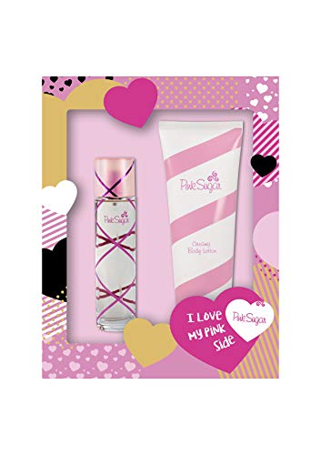 Set Pink Sugar 100ml Eau de toilette Spray / 250ml Body Lotion