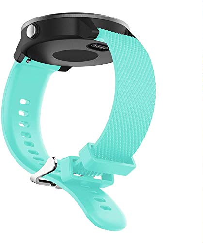 Simpleas Correa de Reloj Compatible con Amazfit Pace/Stratos/GTR 47mm, Impermeable Reemplazo Correas Reloj Silicona Banda (22mm, Menta Verde)