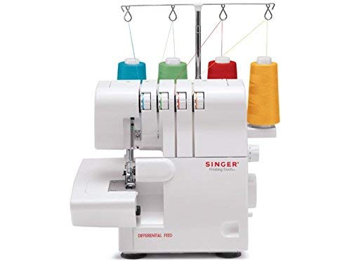 Singer 14SH654 - Remalladora, 1300 ppm, Color Blanco