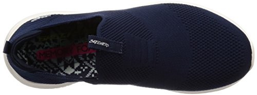 Skechers Women's Ultra Flex - First Take Slip On Trainers, Blue (Navy), 6 UK 39 EU