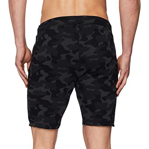 Skiny Sloungewear Jogginghose Kurz, Pantalones de Deporte para Hombre, Multicolor (Darkbean Camouflage 7091), S