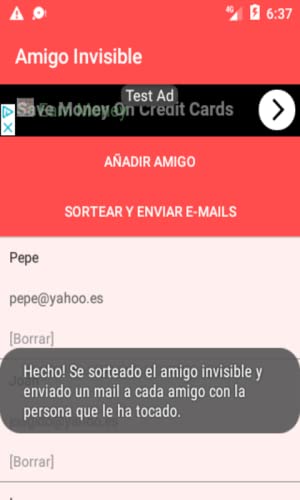 Sortea el AMIGO INVISIBLE en tu movil! SORTEO regalos invisibles