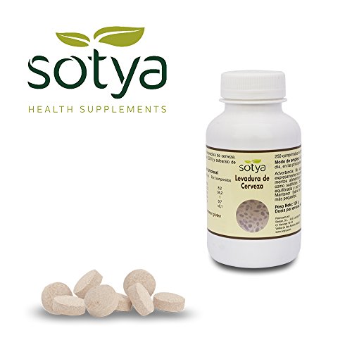 SOTYA - SOTYA Levadura de Cerveza 250 comprimidos 500mg