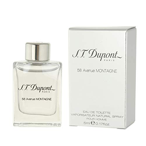 S.t. dupont - S.t, dupont 58 avenida de montaigne cortinas de toilette 5 ml/pimlada phuapradi frascos de corte diagonal para