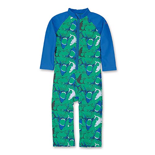 Sterntaler Traje de baño con pañal para niño, Mangas y Piernas largas, Protección UV 50+, Edad: 4-6 años, Talla: 110/116, Hierbabuena