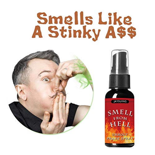 Stinky Prank Liquid, bomba de veneno stink bomb, artículo de broma, spray de pedos, líquido, broma, broma, broma, no tóxico, regalo creativo, truco, novedad, juguete divertido, 30 ml