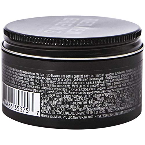 Styling by redken brews - pomada de cera (100 ml).