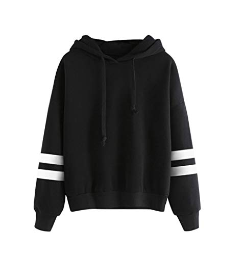 Sudaderas con Capucha Mujer, Sudadera para Mujer De Manga Larga Moda Sudadera Pullover Tops Blusa Calle