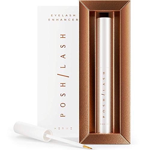 Suero de crecimiento de pestañas (5 ml) – Acondicionador de alta potencia para pestañas más largas, más completas y gruesas – Refuerzo de tratamiento para el crecimiento – pestañas posh Lash.