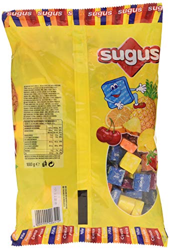 Sugus Caramelos blandos con zumo de fruta - Paquete de 1 kg