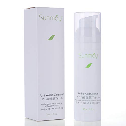 SUNMAY Gel Limpiador Facial Limpiador de aminoácidos Anti Imperfecciones Facial 80ml (Gel Limpiador Facial)