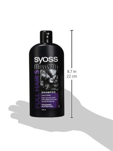 syoss Champú Full Hair 5, 500 ml