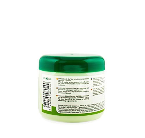 Tabaibaloe Premium Cream Aloe Vera, Crema de Aloe Vera para cara y cuerpo, 300 ml