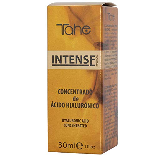 Tahe Intense Concentrado de Ácido Hialurónico Puro y Colágeno Hidratación Potente, Antiarrugas y Regenerador de la Piel, 30 ml