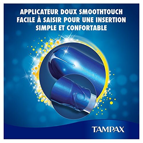 Tampax Compak Perla tampones regulares con aplicador X18