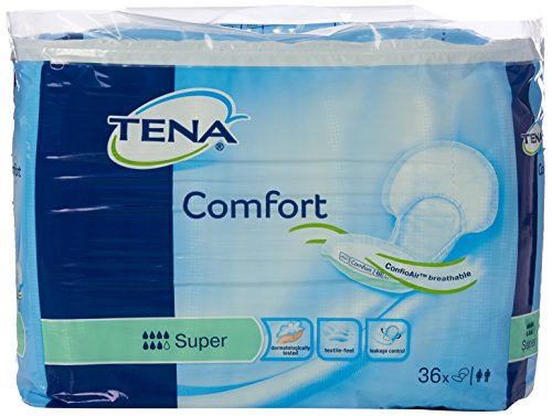 Tena Comfort - Compresas para pérdidas de orina, tamaño súper (36 unidades)