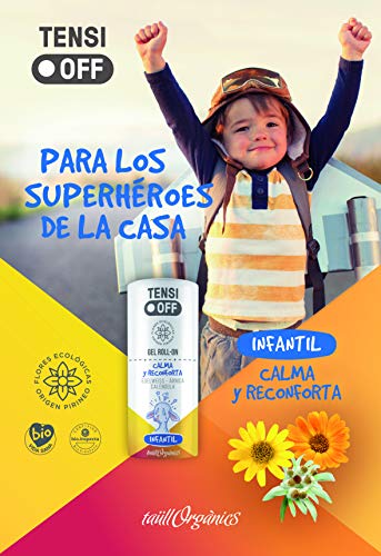 TENSI OFF Infantil Eco-certificado. Calma y reconforta. Gel roll-on 50 ml